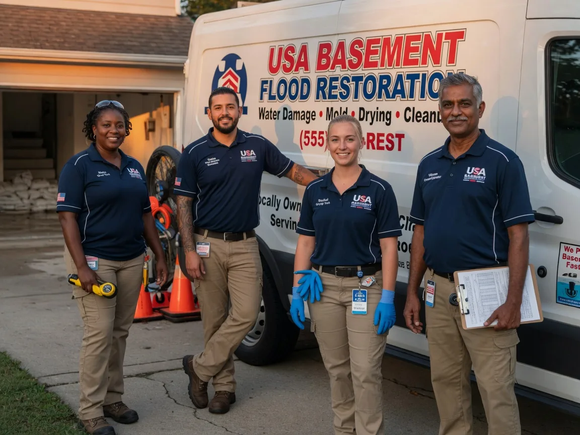 Basement Flood Cleanup company in Myrtle Point, OR